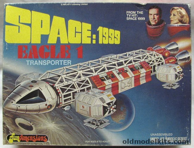 MPC Space 1999 Eagle 1 Transporter, 1-1901 plastic model kit